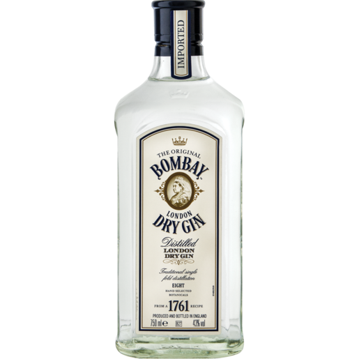 ¼ Bombay Dry Gin